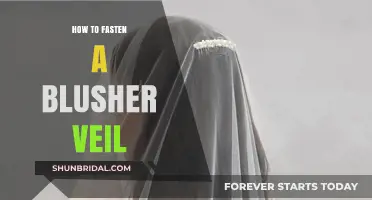 Mastering the Art of Fastening a Blusher Veil: A Step-by-Step Guide
