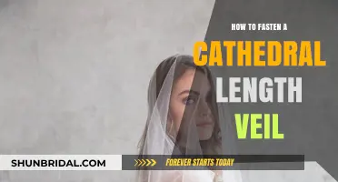 Mastering the Art of Securing a Cathedral Length Veil