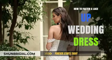 Lace-Up Wedding Dress: Tying the Knot Securely