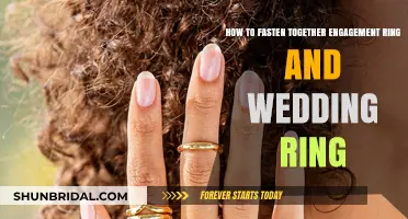 Ways to Securely Connect Your Engagement and Wedding Rings