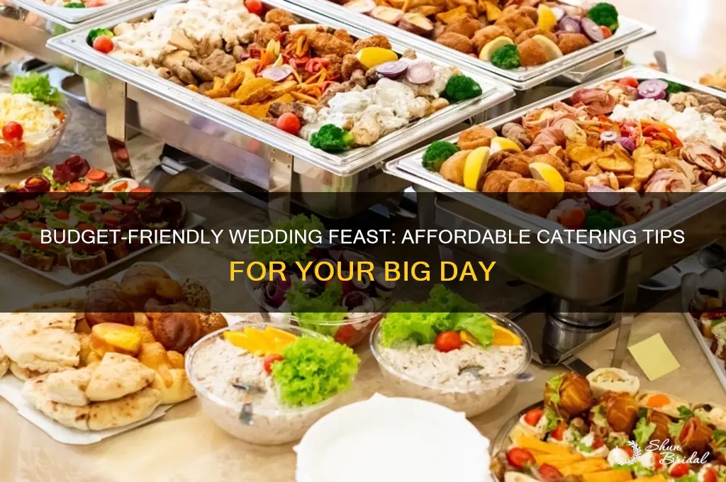 how to feed a wedding for cheap