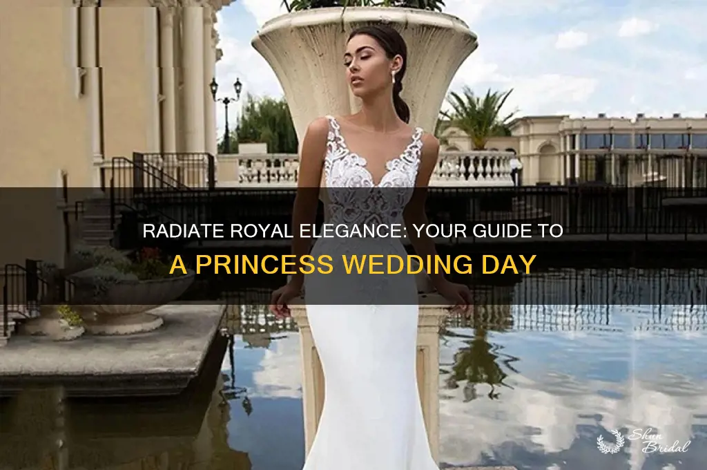 how to feel like a princess on your wedding day
