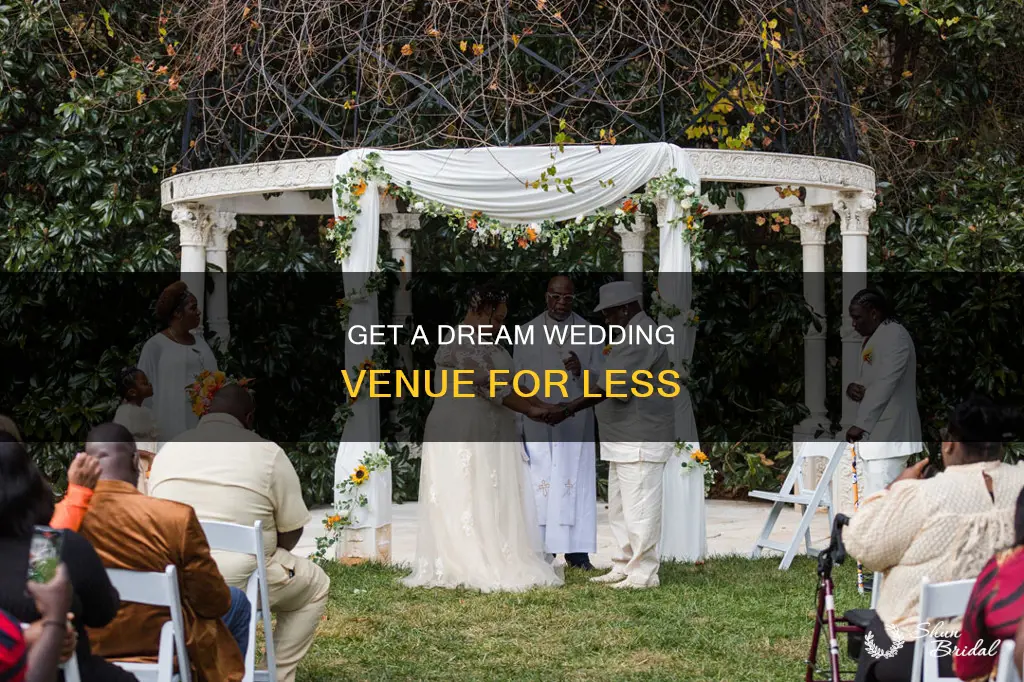 how to fget a wedding venue cheap