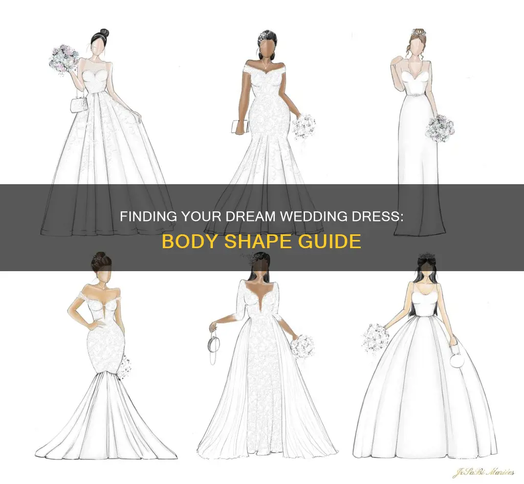 how to figure out wedding dress shape