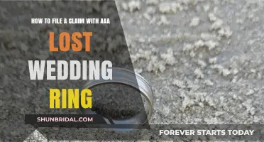 Filing a Claim for Your Lost Wedding Ring with AAA