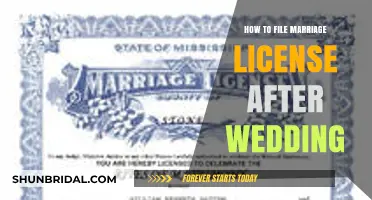Filing Your Marriage License Post-Wedding: A Simple Step-by-Step Guide