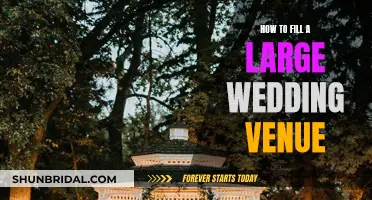 Strategies to Fill Your Large Wedding Venue