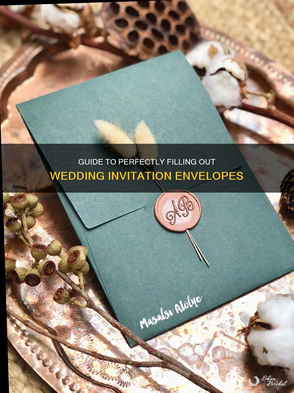 how to fill a wedding invitation envelope