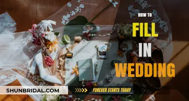 Creative Ways to Fill in Wedding Details for a Perfect Celebration
