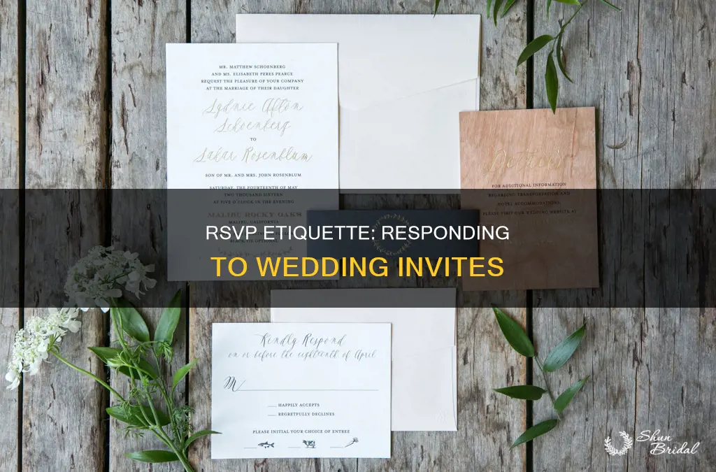 how to fill out a reply to a wedding invitation