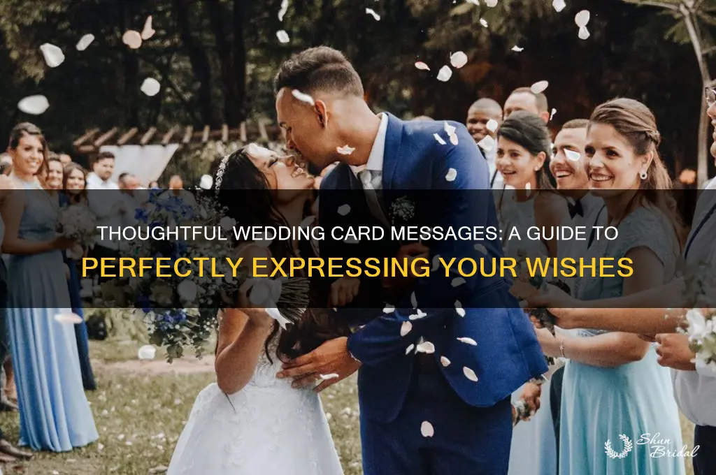 how to fill out a wedding card