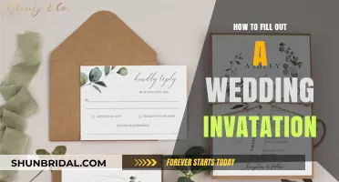 Mastering the Art of Filling Out Wedding Invitations: A Step-by-Step Guide