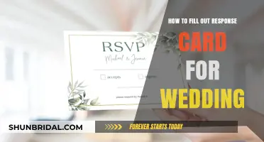 Mastering Wedding Response Cards: A Step-by-Step Guide to RSVP Etiquette