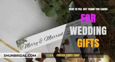 Thoughtful Tips for Writing Heartfelt Wedding Gift Thank You Cards