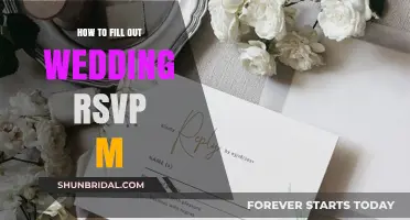 RSVP Etiquette: Filling Out Wedding Response Cards
