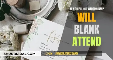 RSVP Etiquette: Filling Out "Will Attend" Section