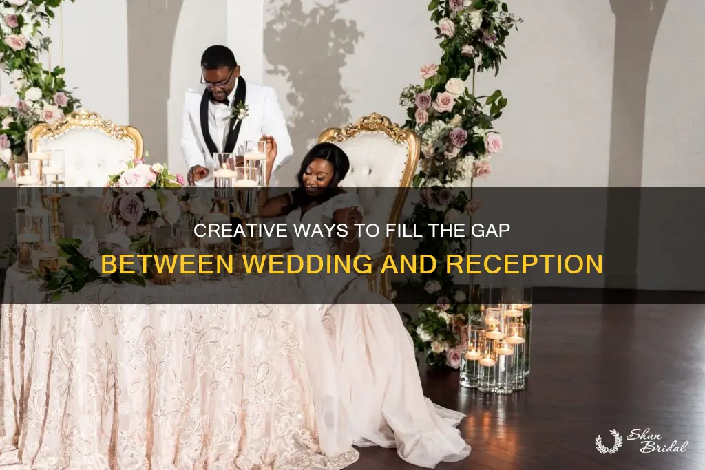 how to fill time between wedding and reception