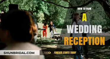 Filming Wedding Reception: Capturing the Joyful Moments