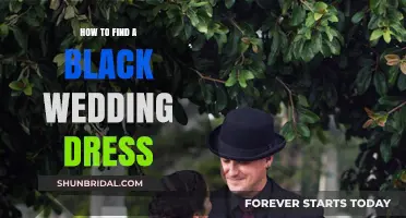 Finding the Perfect Black Wedding Dress