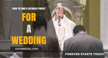 Finding Your Catholic Wedding Priest: A Step-by-Step Guide