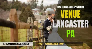 Finding an Affordable Lancaster, PA Wedding Venue