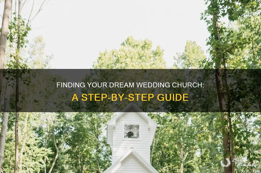 how to find a church for a wedding