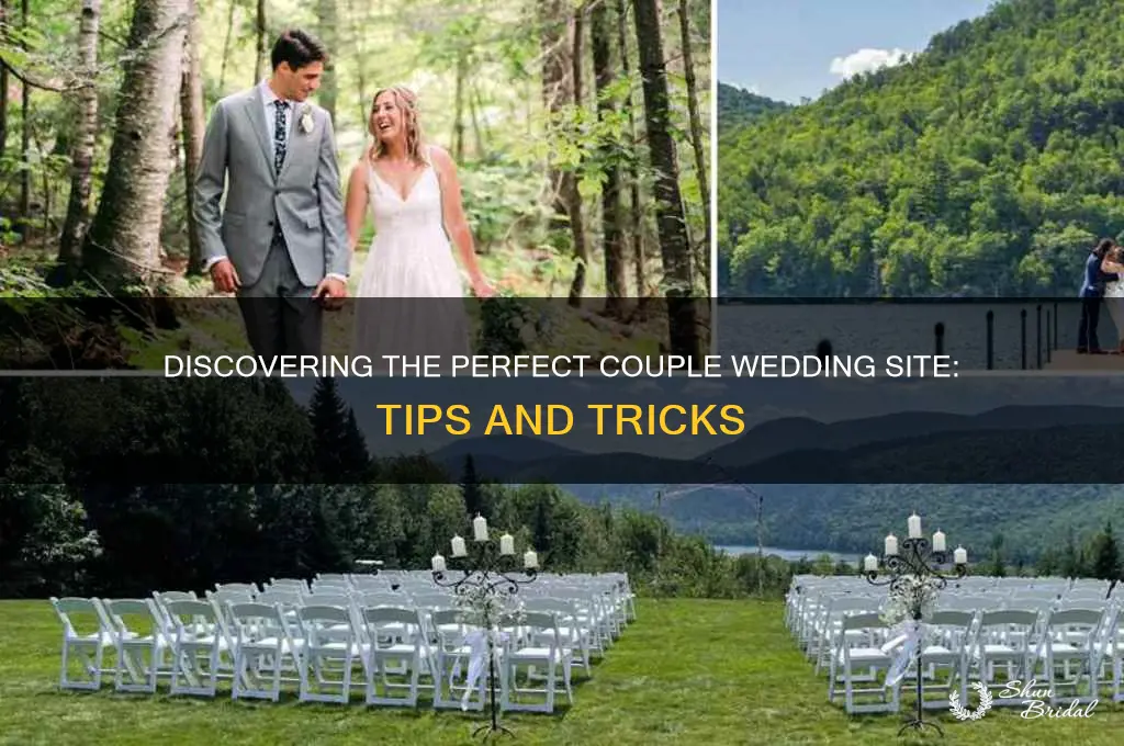how to find a couple wedding site