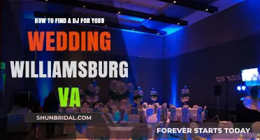 Finding Your Perfect Wedding DJ in Williamsburg, VA: A Guide