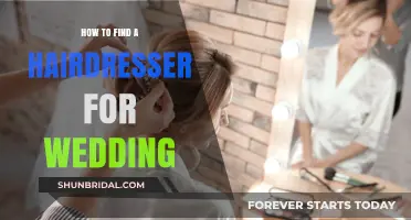 Finding a Wedding Hairdresser: Tips for Your Big Day