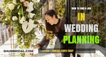 Unleash Your Wedding Planning Skills: A Guide to Finding Your Dream Job