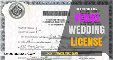 Finding Your Las Vegas Wedding License: A Quick, Easy Guide