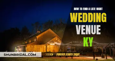 Late Night Wedding Venues in Kentucky