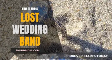 Finding Your Lost Wedding Band