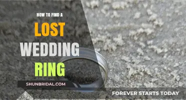 Finding Your Lost Wedding Ring: Tips and Tricks