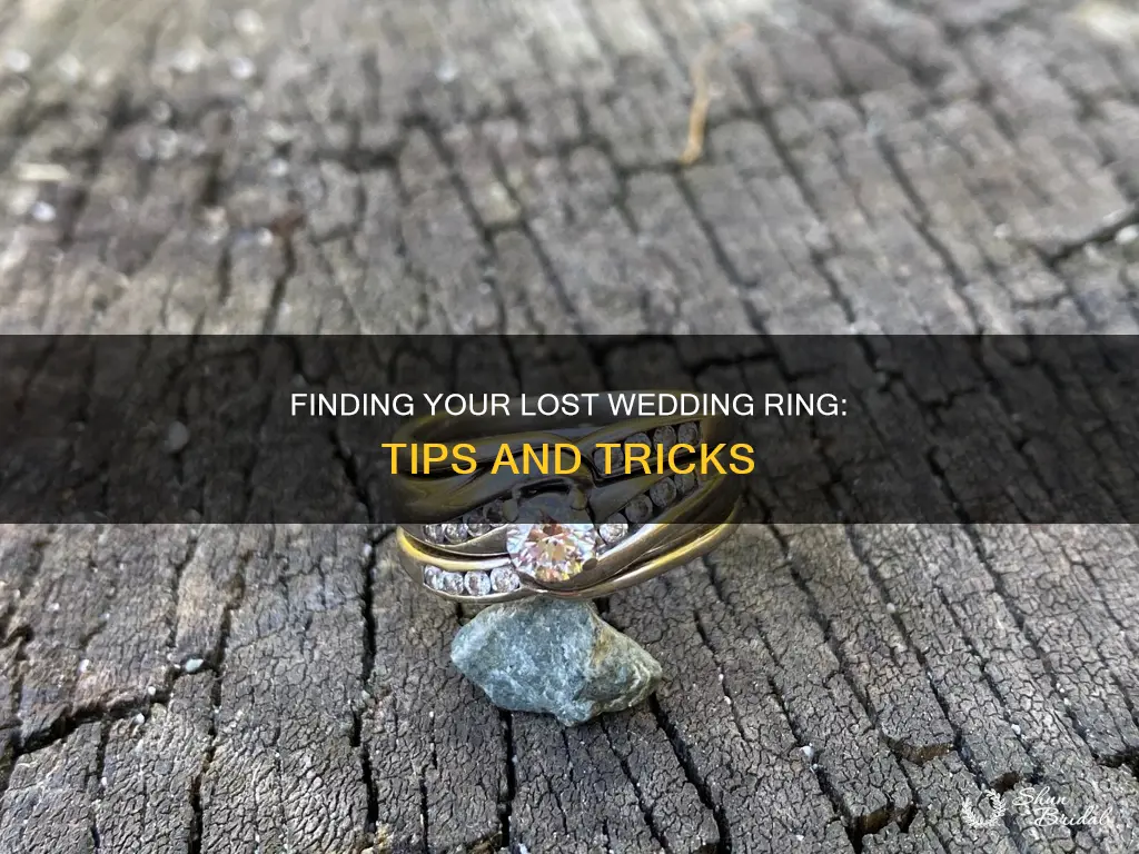 how to find a lost wedding ring