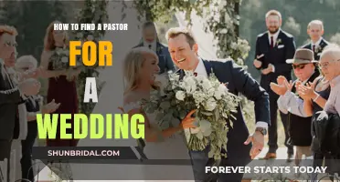 Finding a Pastor for Your Wedding: A Guide