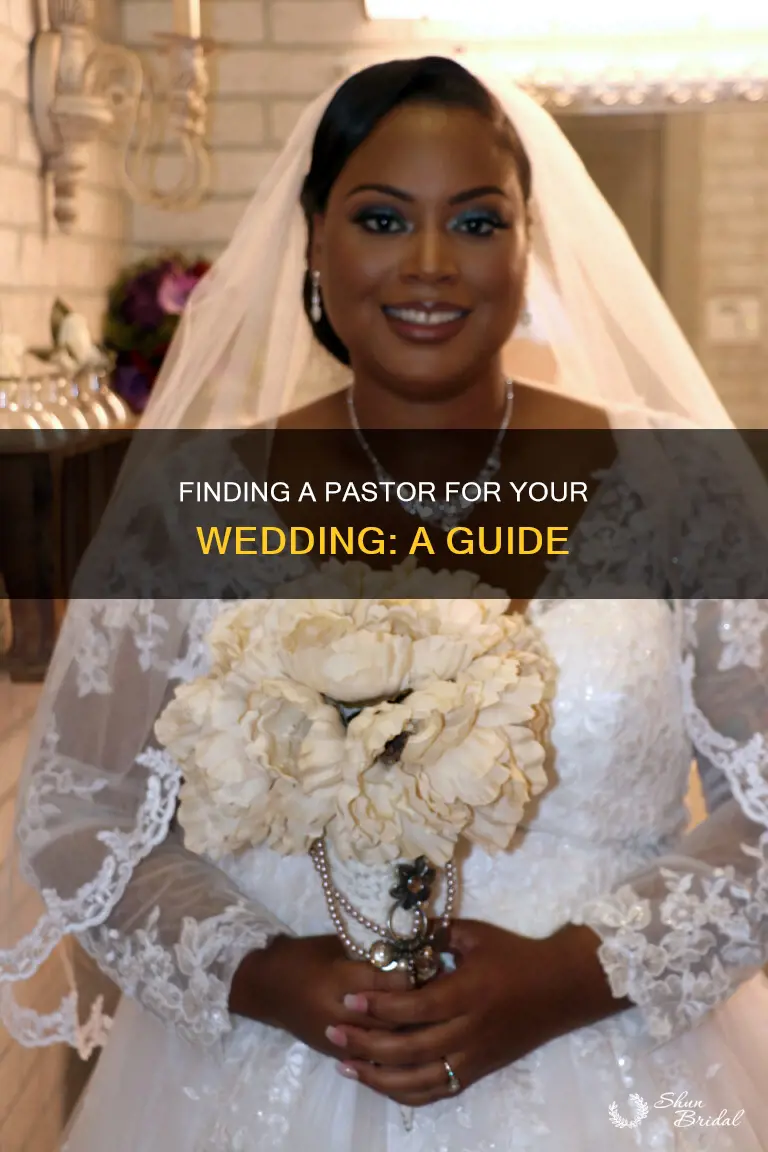 how to find a pastor for a wedding