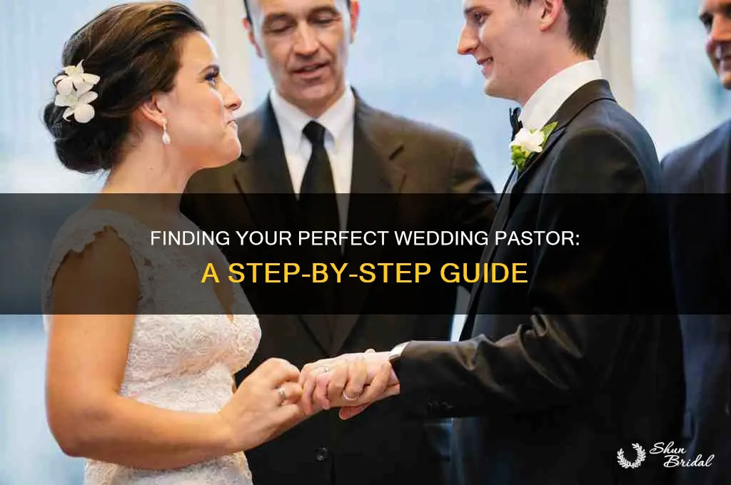 how to find a pastor for wedding