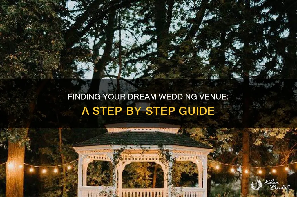 how to find a place for a wedding