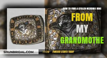 Recovering My Grandmother's Stolen Wedding Ring
