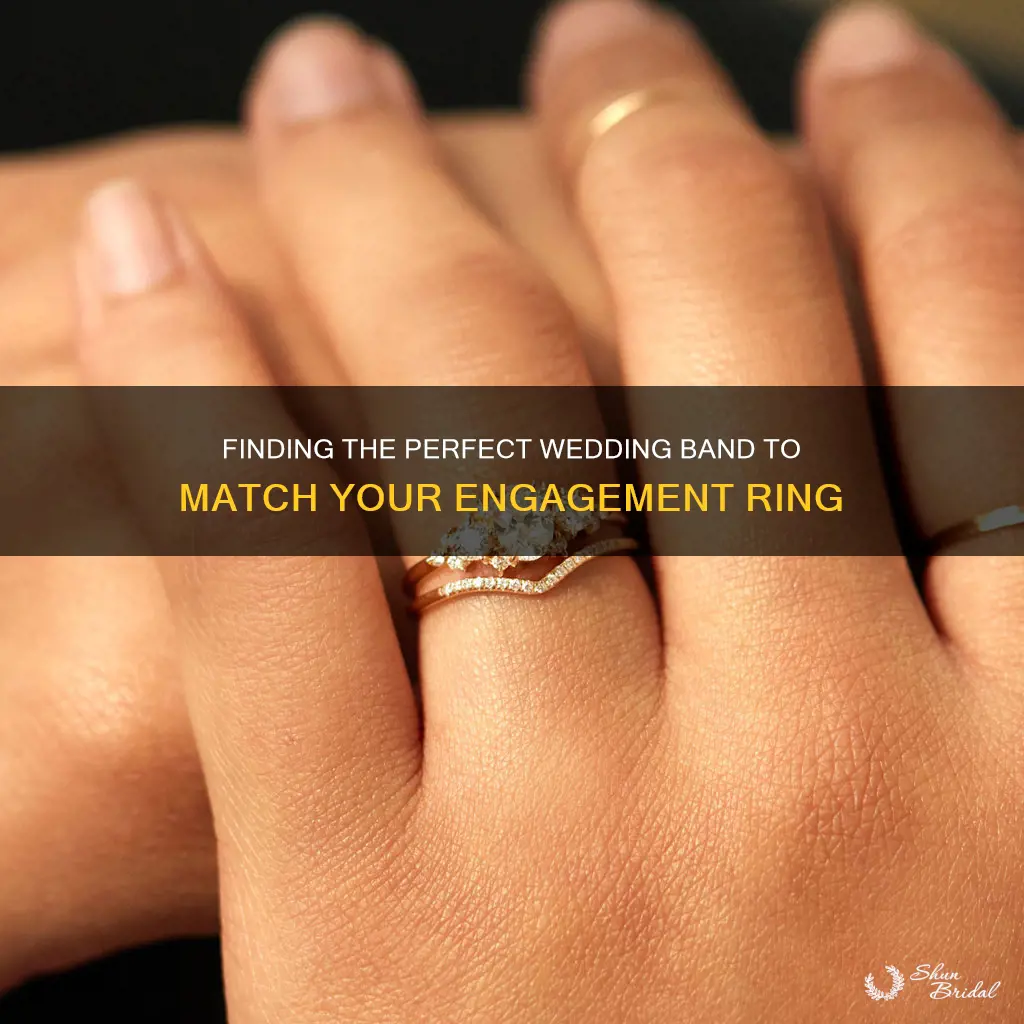 how to find a wedding band that matches engagement ring