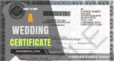 Finding Your Wedding Certificate: A Step-by-Step Guide to Locating Your Marriage Record