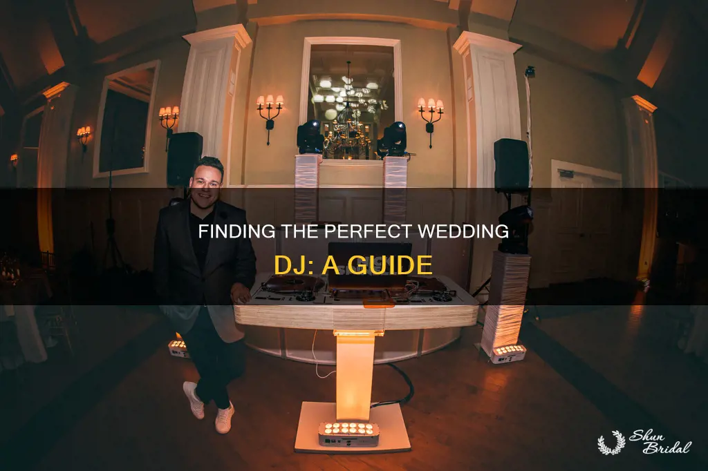 how to find a wedding dj