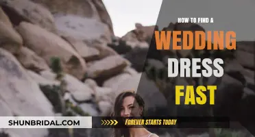 Finding the Perfect Wedding Dress in a Hurry