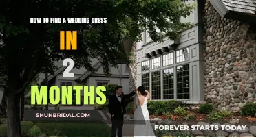 Finding Your Dream Wedding Dress in 2 Months