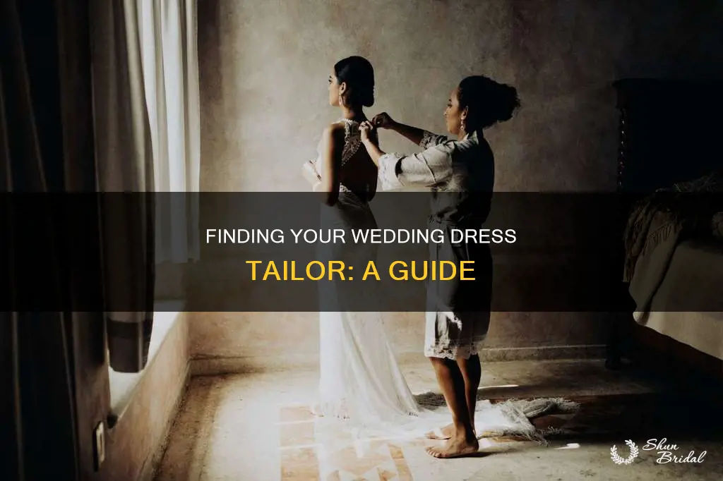 how to find a wedding dress tailor