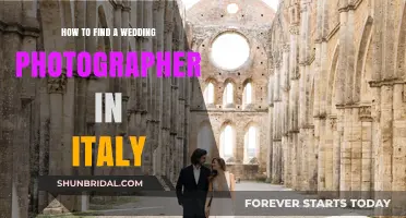 Finding Your Dream Wedding Photographer in Italy