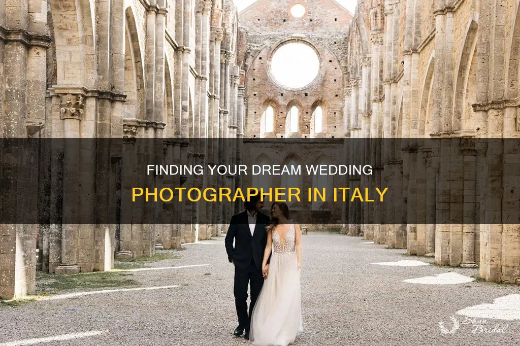 how to find a wedding photographer in italy