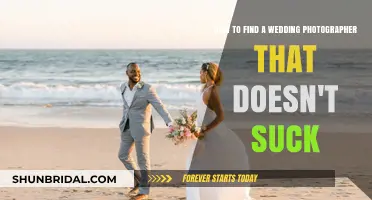 Find a Wedding Photographer: Avoid the Duds