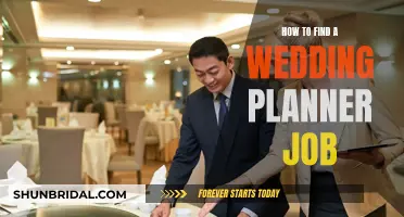 Finding Your Dream Wedding Planner Role